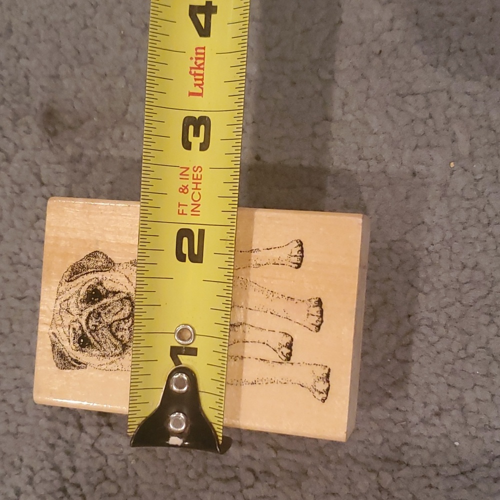 5/$15 Pug stamp - Picture 2 of 4